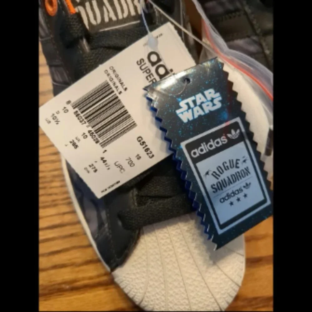 Adidas Star Wars Superstar II Rogue Squadron Size 10.5 Men's Sneakers New In Box